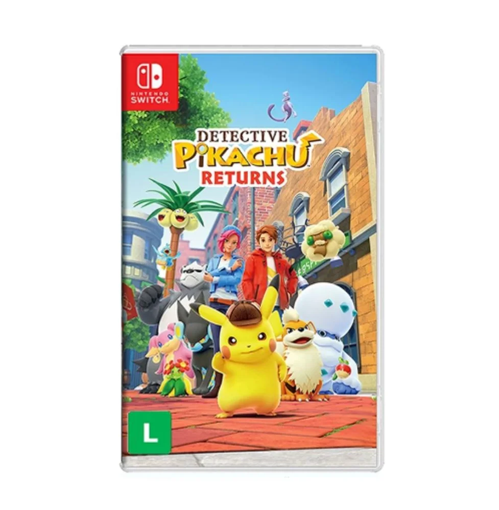 Jogo Detective Pikachu Returns Nintendo Switch