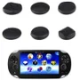 6 Grips Borracha De Silicone Para Ps Vita 1000 Fat Slim 2000 Thumbsticks Caps