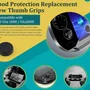 6 Grips Borracha De Silicone Para Ps Vita 1000 Fat Slim 2000 Thumbsticks Caps