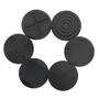 6 Grips Borracha De Silicone Para Ps Vita 1000 Fat Slim 2000 Thumbsticks Caps