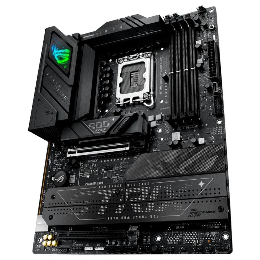 Placa Mãe Asus Prime Rog Strix B860-f Gaming Wifi Ddr5 LGA 1851 Ultra Processors