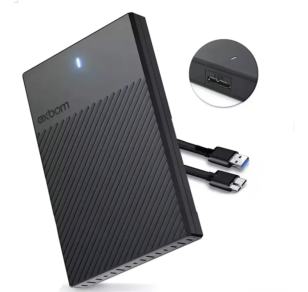 Hd Externo 480 Gigas SSD Slim Case 2,5 Usb 3.0 Notebook PC Tv Cor Preto Hd Externo 480 Gigas SSD Slim Case 2,5 Usb 3.0 Notebook PC Tv Cor Preto