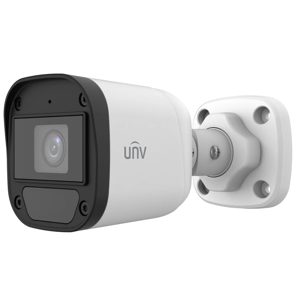 Câmera Bullet Infra 2mp Full Hd 2.8mm, Com Microfone Embutido Uac-b112-af28, 20m Ir, Multiformato (tvi/ahd/cvi/cvbs)