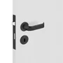 Fechadura Duna 3 Interna 40mm Preta Pp M09j5z R0069 Iz1300 Imab
