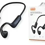 Fone Condução Óssea Fn-b30 Bluetooth 5.3 Preto Academia Corrida Resistente À Água