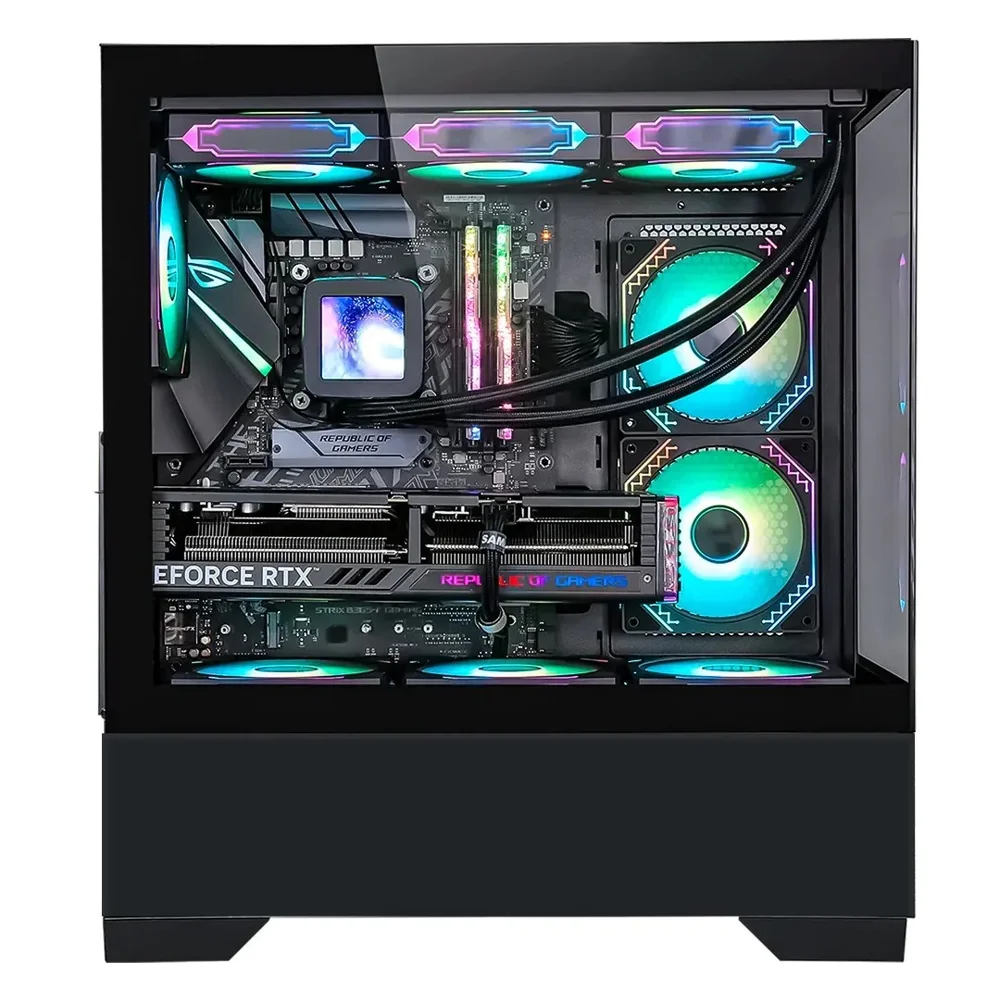 Gabinete Micro Atx Gamer Stellar Pro Metalred M9 Sem Fans - Preto Gabinete Micro Atx Gamer Stellar Pro Metalred M9 Sem Fans - Preto