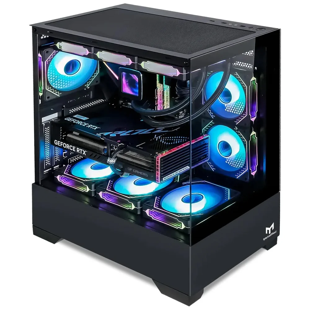 Gabinete Micro Atx Gamer Stellar Pro Metalred M9 Sem Fans - Preto Gabinete Micro Atx Gamer Stellar Pro Metalred M9 Sem Fans - Preto