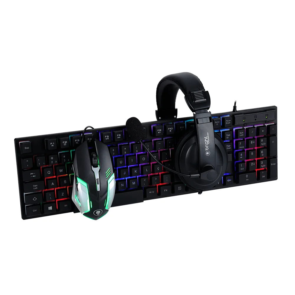 "Pc Gamer Completo Ryzen Ryzen 5 5500 c/ 6 núcleos, Placa de Vídeo dedicada Rx580 de 8GB, SSD 240GB, Ram 8GB DDR4, Fonte 500W e Monitor de 20""" - view 3