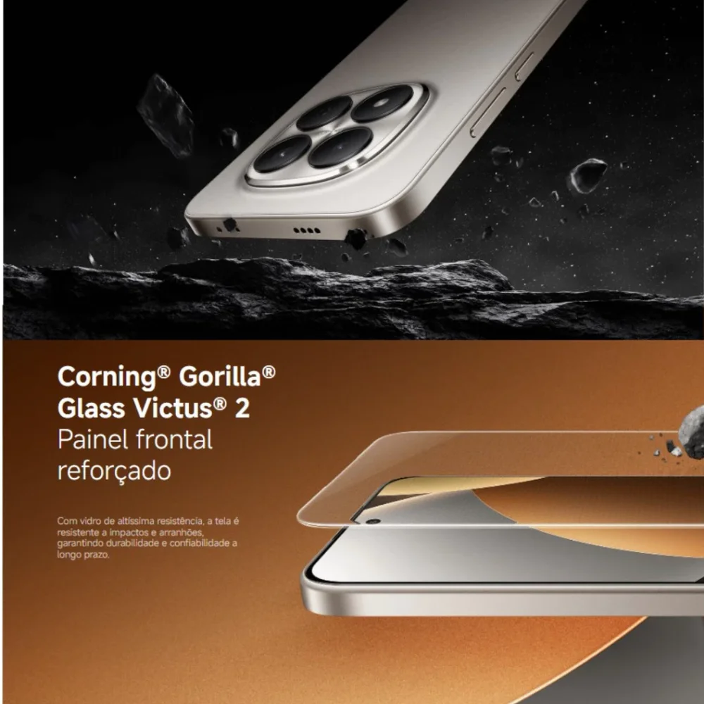 "Celular Xiaomi Redmi Note 15 Pro 5g De 256gb 8GB Ram De 6.83"" 200+8mp 20mp - Preto (global)" - view 2